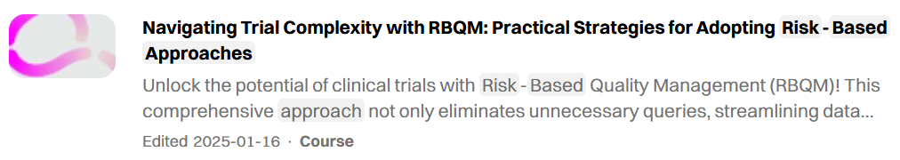 Risk Based Course 3