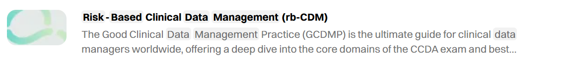 Risk Based course 1