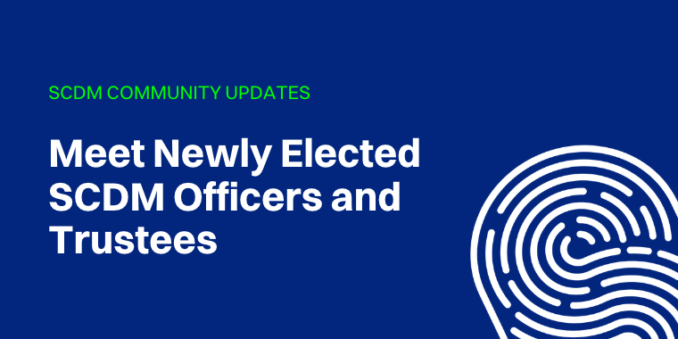 SCDM Newly elected officers